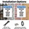 Signmission Enter At Your Own Risk OSHA Notice Sign, Plastic, 10in W x 14in L, 2PK OS-2PACK-NS-P-1014-V-12068 - alternate 6